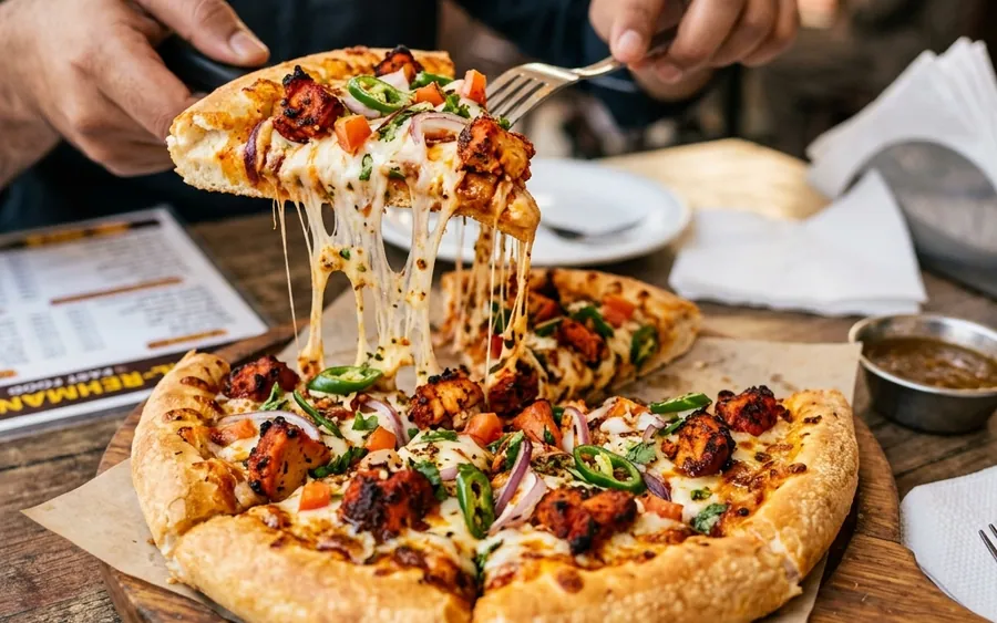 Chicken Tikka Pizza